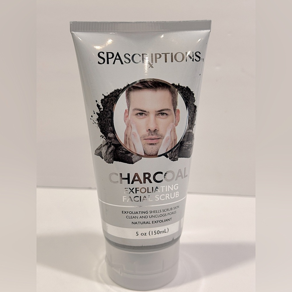 Spascriptions Charcoal Facial Cleanser Face Wash - 5oz.